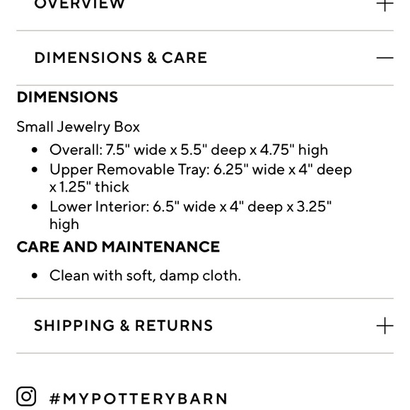 Pottery Barn Small Quinn Grey Leather Jewelry Box Foil Debossed Retired - Picture 4 of 13